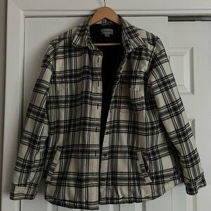 Carhartt XL Women's Plaid Shacket Jersey Liner 104518‎ DWN Shirt Jacket